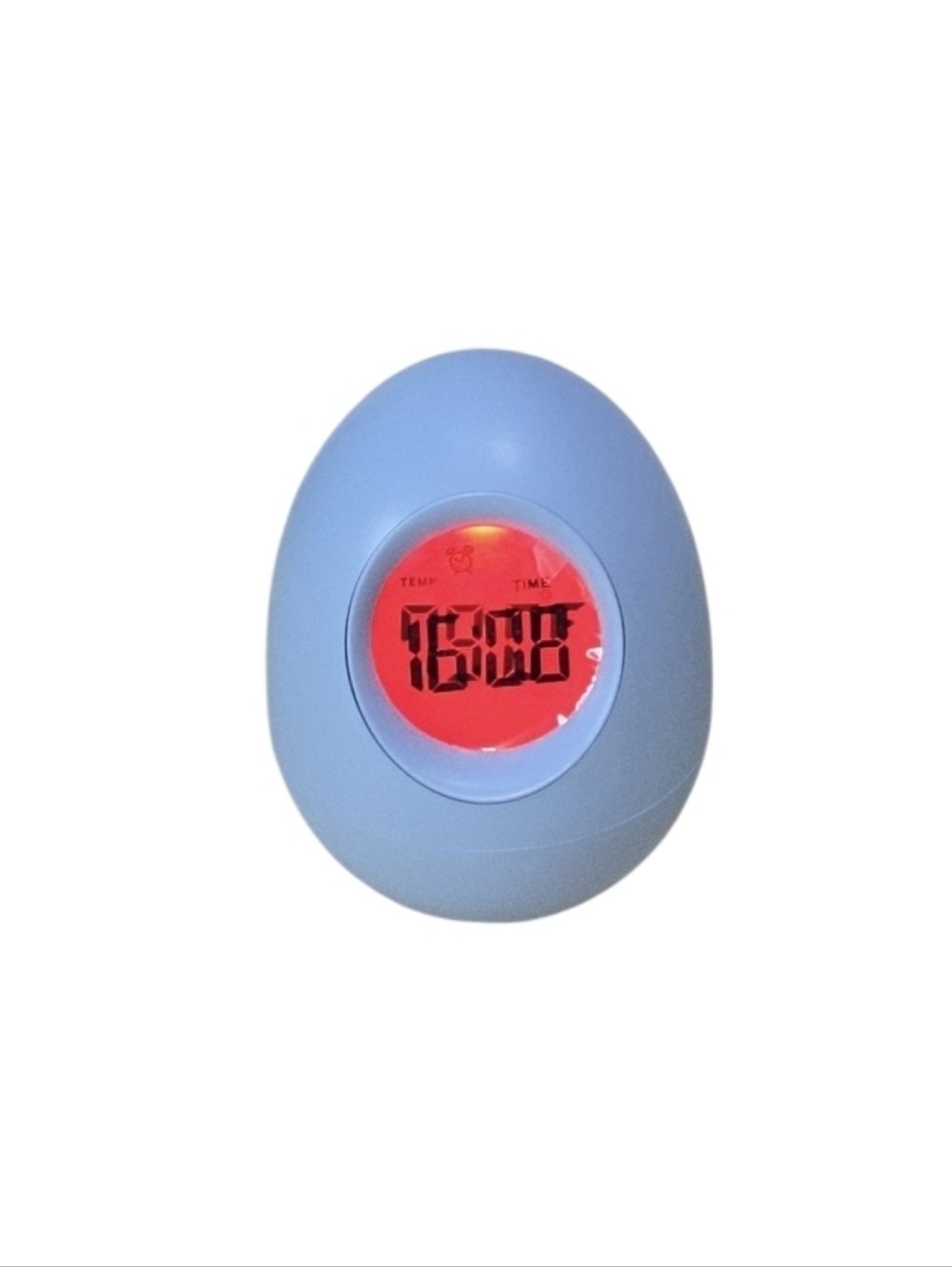 Brookstone “Bob” Wobble Clock 5-in-1 Alarm Date Timer Temp New Without Box